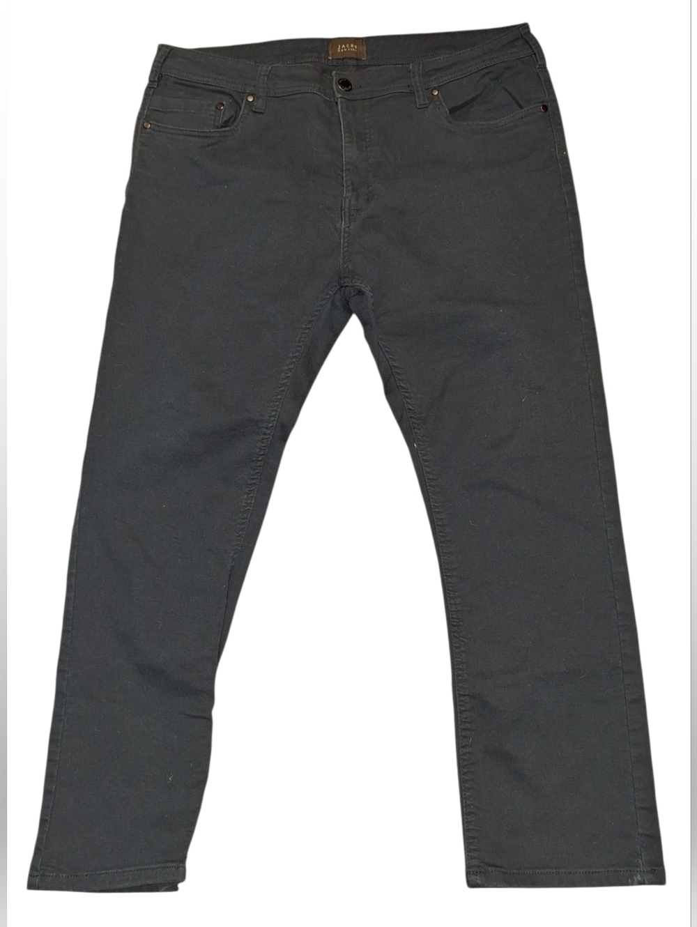 Jachs New York Navy Straight Leg Jeans 38 29